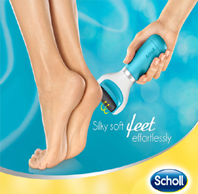 Scholl Velvet Smooth Express Pedi Electronic foot file