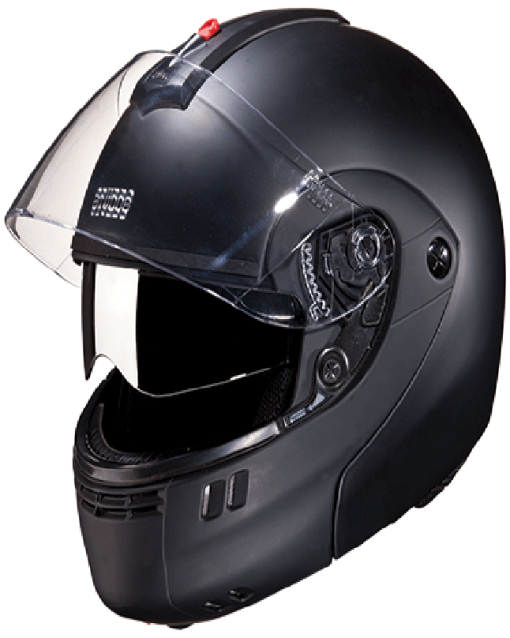 NINJA 3G DOUBLE VISOR MATT BLACK