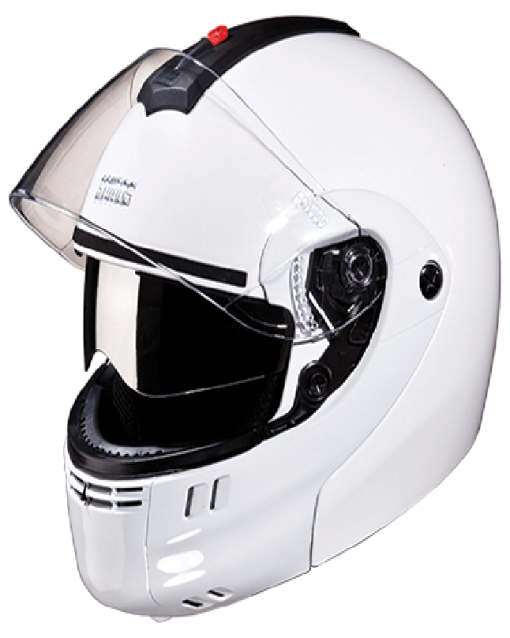 NINJA 3G DOUBLE VISOR WHITE