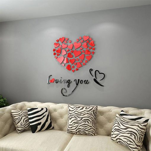 Loving You DIY 3D 2mm Acrylic Wall Art (48 Inches) - Image 4