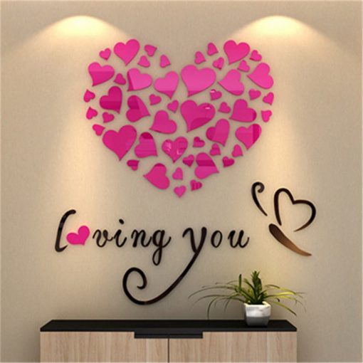 Loving You DIY 3D 2mm Acrylic Wall Art (48 Inches) - Image 3