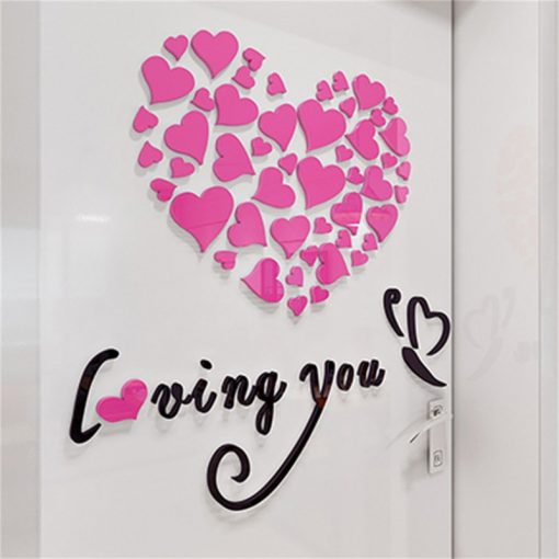 Loving You DIY 3D 2mm Acrylic Wall Art (48 Inches) - Image 2