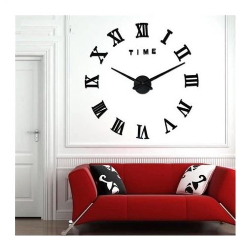 Roman New Design DIY 3D 2mm Acrylic Wall Clock (32 Inches) - Image 3