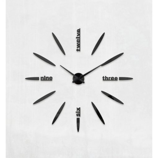 Bullets Shape DIY 3D 2mm Acrylic Wall Clock (32 Inches) - Image 3