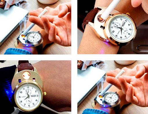 Zippo Cigarette Lighter Watch for Men and Women