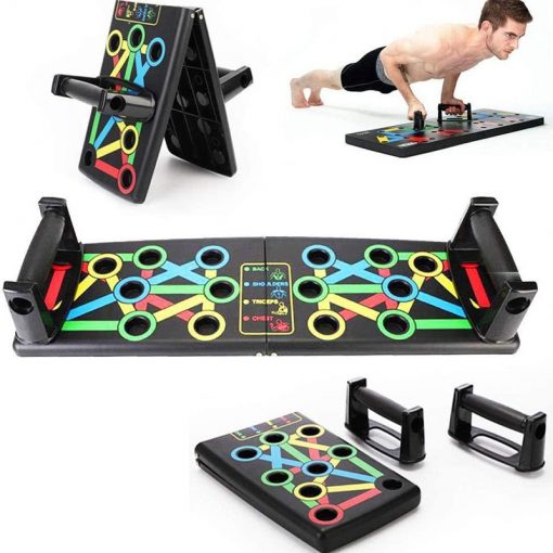 Foldable Push Up Board, 9 In 1 Multifunction Push-Up Rack For Home Workouts - Image 8