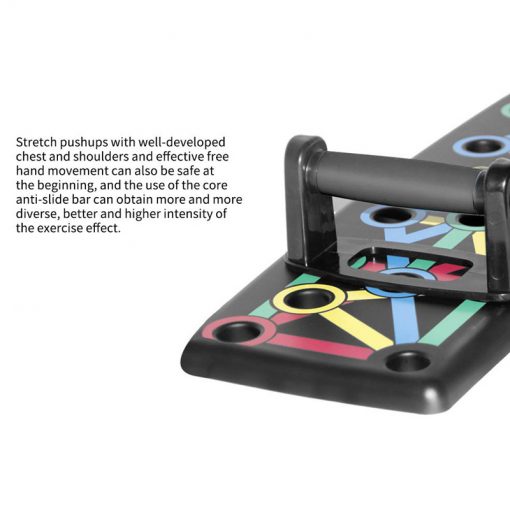 Foldable Push Up Board, 9 In 1 Multifunction Push-Up Rack For Home Workouts - Image 6