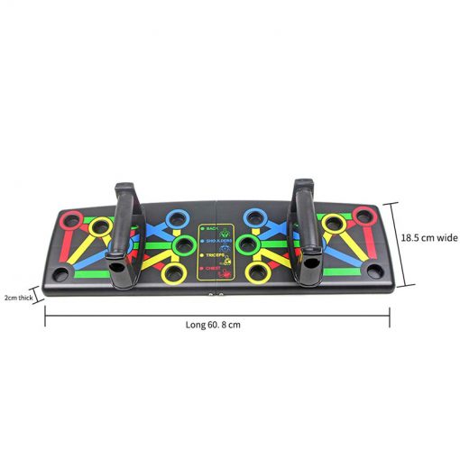 Foldable Push Up Board, 9 In 1 Multifunction Push-Up Rack For Home Workouts - Image 3