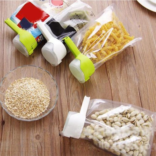 Seal Pour Food Storage Bag Clip (Pack Of 2)