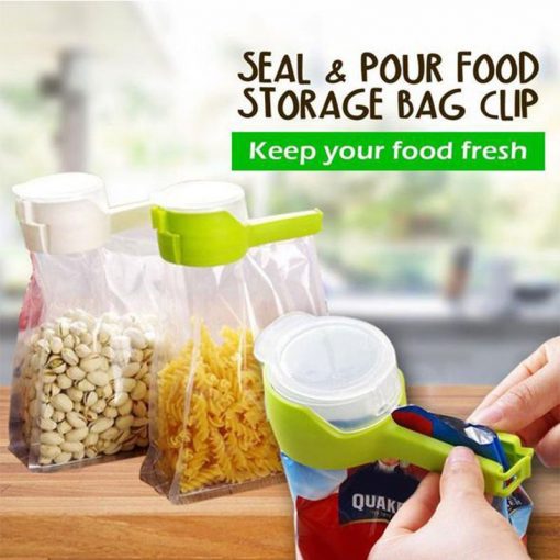 Seal Pour Food Storage Bag Clip (Pack Of 2) - Image 6